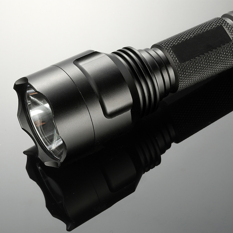 3W LED Strong Light Aluminum Alloy Outdoor Riding Long-distance Lighting Waterproof Flashlight